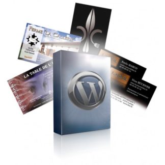 Pack site web + cartes de visite