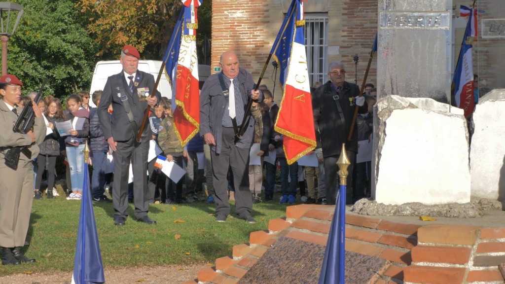 Édition vidéo du reportage réalisé pour la mairie de Bouloc, de la cérémonie commémorative du centenaire de l’armistice de 1918