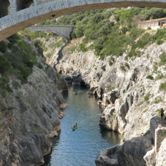 Gorges de l'Hérault au pont du diable