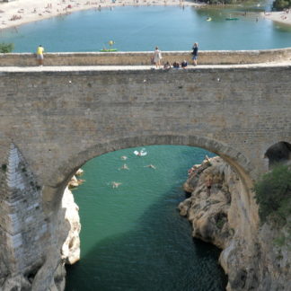 Pont du diable travelling vertical