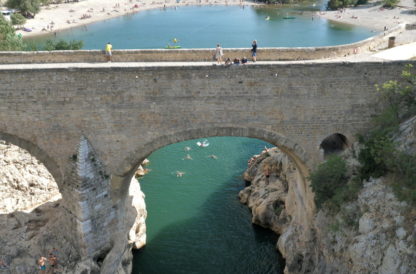 Pont du diable travelling vertical