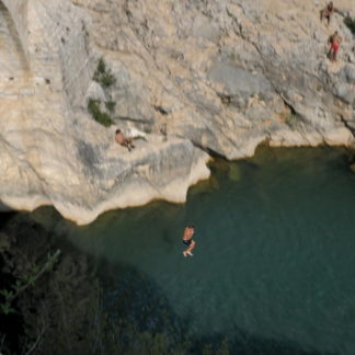 Saut du pont du diable