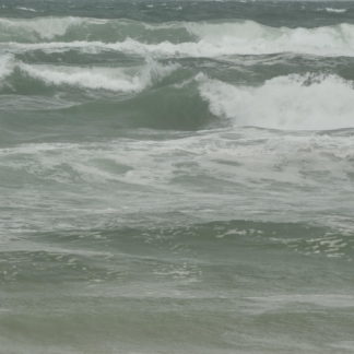 Tempête sur plages des Landes