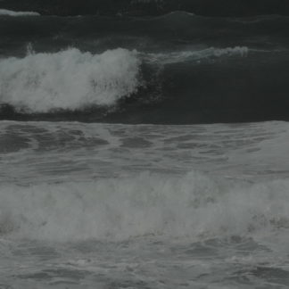 Vagues vues de face
