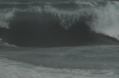 Vagues dans la tempête