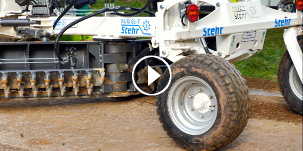 Reportage vidéo sur test pour limiter la formation de trous sur les chemins