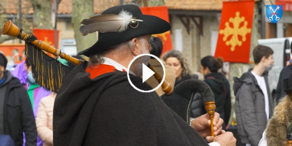 Film reportage de la fête du romarin à Dourgne