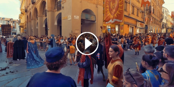 Capture vidéo du Palio di Asti